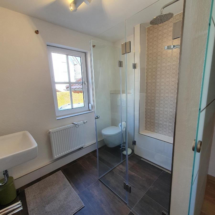 Alte Backstube - Ferienwohnung Huettenstube Und Ferienzimmer Auszeit Erkenbrechtsweiler Extérieur photo